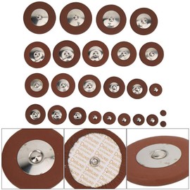 Bnineteenteam Saxophone Lambskin Leather Pads, The Saxohone Pads Replacement with 25pcs Multi Size for Tenor Saxophone Musical Instrument Accessories
