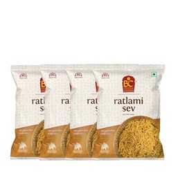 Bhikharam Chandmal Ratlami Sev chana dal I Savory snack I Pack of 4