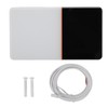 Smart Electric Thermostat White Programmable WiFi Thermostat with Temperature Humidity