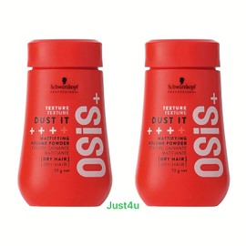 Schwarzkopf Osis+ DUST IT  Mattifying Volume Powder, 0.35. (2PACK) NEW!!!