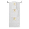 BY LORA Custom Embroidered Terry Cotton Ring Spun Bath Towel,