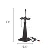 Capulina Tiffany Table Lamp Base Replacement for 14-18 Inches Lampshade
