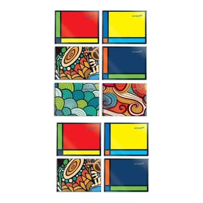 Estrella 1 Cuaderno Form Italiana Pasta Dura C.grande 96 H