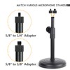 12 Pieces Mic Stand Adapter, Mic Thread Screw Adapter 5/8