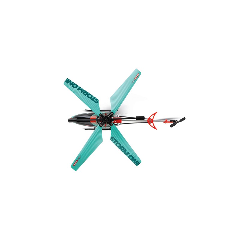 Carrera - 370501053-2.4 GHz Storm One I Helicopter with Aluminium