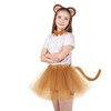 Dxhycc Monkey Costume Set with Headband, Tail, Bowtie and Tutu