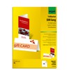 Sigel DL A4 Tri-Fold Cardboard Cards - Bright White (50