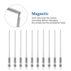 LDEXIN 10Pcs Ball End Hex Head Screwdriver Bits Set, 1.5mm