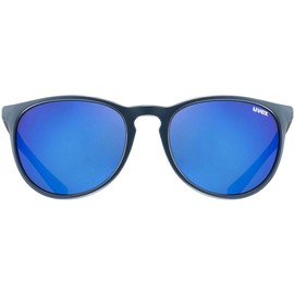 Uvex LGL 43, occhiali da sole unisex, specchiato, indice di filtrazione 3, blue havanna/blue, one size