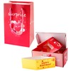 Bojueshaw Surprise Exploding Gift Box - Creative Heart-Shaped Pink Box