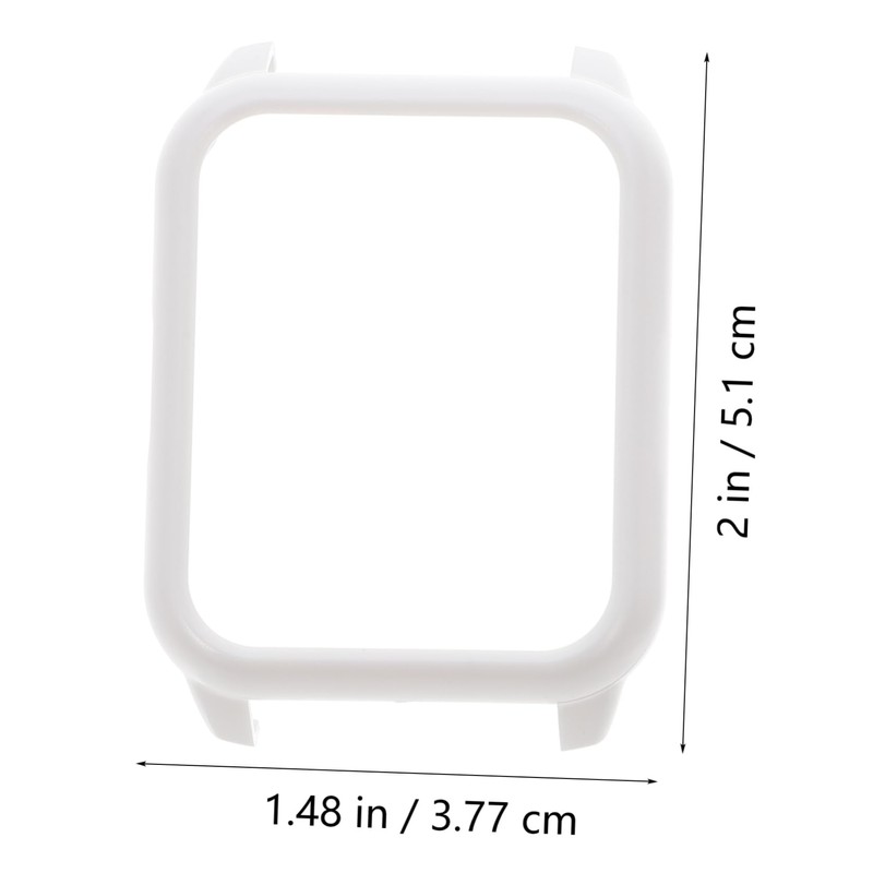 LABRIMP 2pcs Watch Screen Protective Case for Ultra-Thin Cover Full