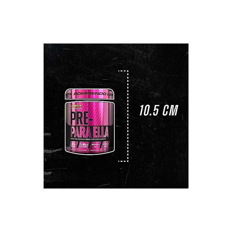 Creatina Monohidratada en polvo pre entreno para mujer pre workout