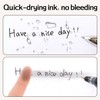 deli Gel Pens, 30 Pcs Retractable Pens Black Ink, Medium
