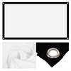 16:9 Projection Screen, Non Crease White Projector Screen, 16:9 Thicken