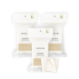 Urban Reefs 어반리브즈 무표백 3겹 화장솜 오리지널 타입(80매입) X 5개 Urban Reeve's Non-bleached 3-Ply Cotton Pads Original Type (80 Sheets) X 5 Packs