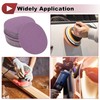 HEROFFIX 50 Pcs Car Wood Sanding Discs Smoothing Hook &