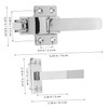 STOBAZA 1 Set Freezer Door Pull Gloves Commercial Door Handle
