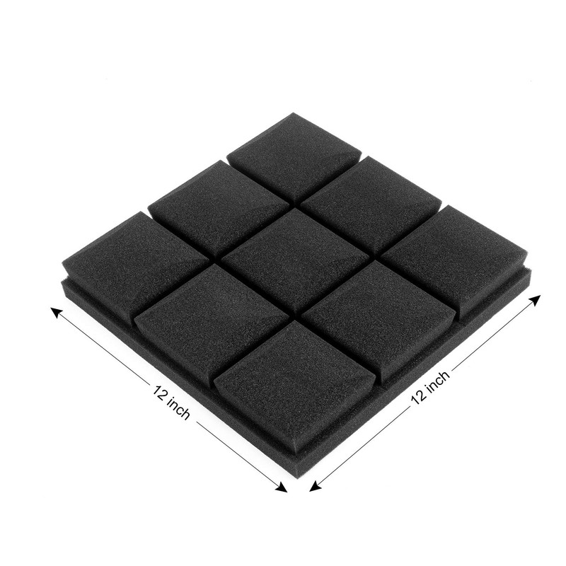 JBER 24 Pack 2" X 12" X 12" Acoustic Foam