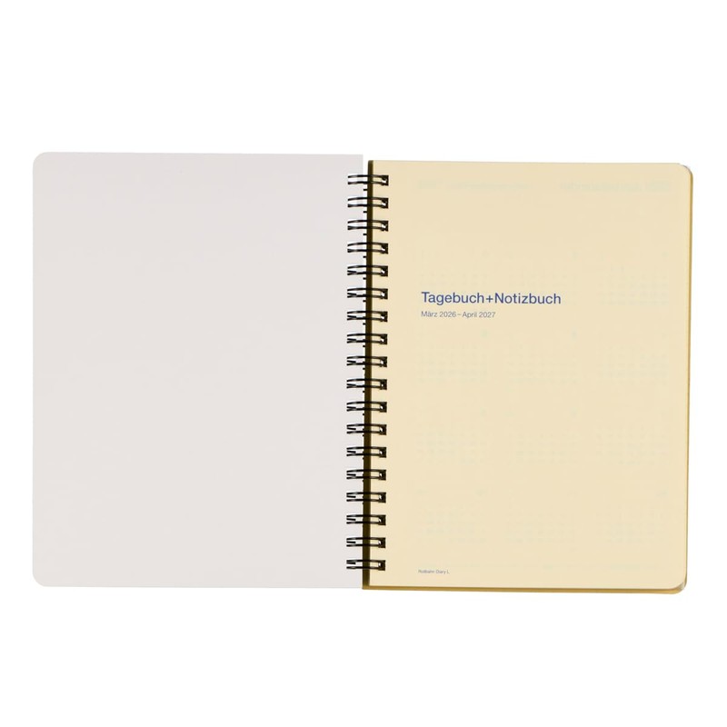Delphonics Notebook 2026-2027 Version/Starts March 2026] Rollbahn Diary Film L