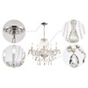 Saint Mossi 5 Light Modern Contemporary Elegant K9 Crystal Glass