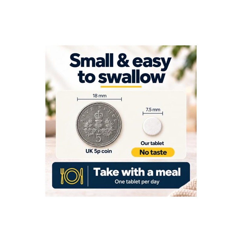 Vitamin D 2000IU Tablets, Vitamin D3 365 Easy to Swallow,