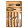 KitchenEdge Silverware Organizer - Cutlery, Flatware, and Utensil Holder for