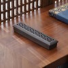 CEREMONY Incense Holder,Ceramic Incense Holder for Sticks with Ash Catcher,Coffin