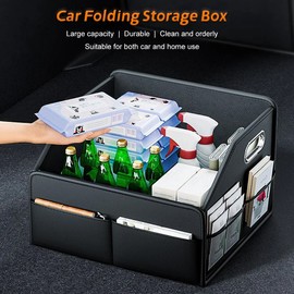 OrganiMax Car Trunk Organizer Collapsible Waterproof