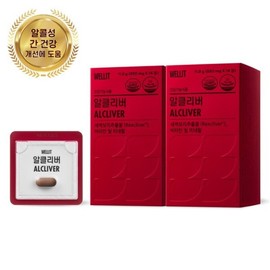 Wellit 알클리버 알콜성 간건강 개선 새싹보리추출물 14정 2box Alclever Alcohol-related Liver Health Improvement Barley Sprout Extract 14 Tablets 2 Boxes