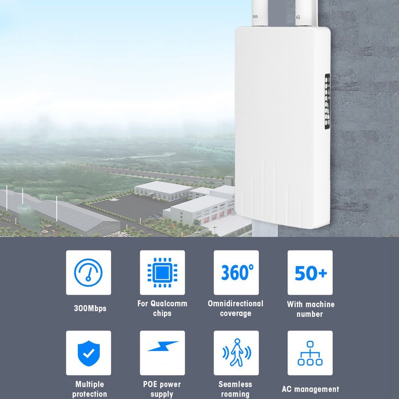 Outdoor 4G LTE CPE WiFi Router 150Mbps Waterproof Mobile WiFi