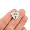 Bohemian Findings Medical Stainless Steel Charm - Blood Thinner -