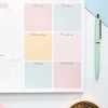 Weekly Planner Tear Off Pad - 52 Undated Weekly Calendar