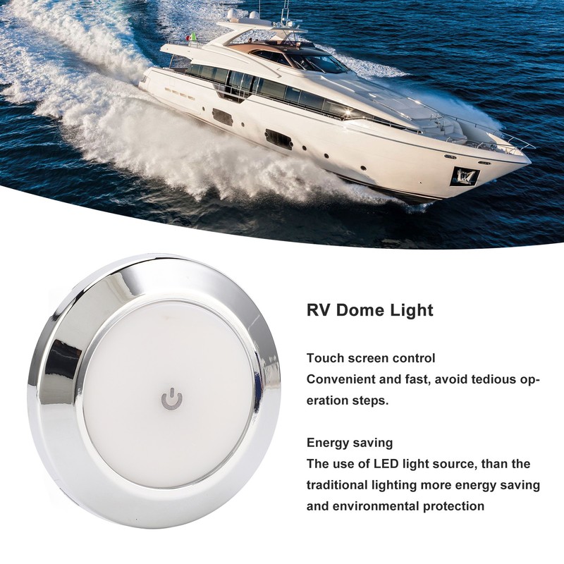 2.8 Inch RV Dome Light DC 12V LED Interior Ceiling