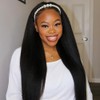 ISEE 3 In 1 Half Wig Kinky Straight Glueless Wigs