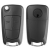 2 Tasti Opel Guscio Chiave per Auto con batteria CR2032