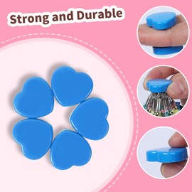 DUJEQM Magnets for Magnetic Board Fridge Magnets, Pack of 30 Magnetic Magnets Strong Magnets Fridge Mini Magnets Small Whiteboard Magnets Heart Magnets for Blackboard School Magnetic Wall Notice Board