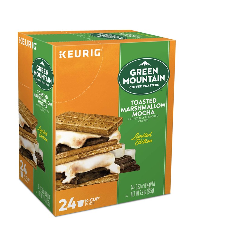Green Mountain Coffee Roasters Toasted Marshmallow Mocha, Single-Serve Keurig K-Cup