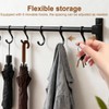 QYDKWK Kitchen Hanging Rack Utensil Rod, Metal Kitchen Holder Hanger,