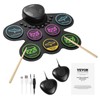 Electric Drum Set 7-Pad with Headphone Jack Pedals Speaker for