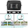 Truck backup Camera with Parking Line Switch ON/OFF for Bus/Travel