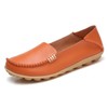 VenusCelia Women's Natural Comfort Walking Flat Loafer(9 M US,Orange)