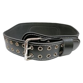 VERRI | Cinturón para pesas con forro de eva para protección de las áreas lumbar y abdominal en entrenamiento, rutina de gym o gimnasio