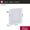 Paulmann Esby 92493 LED Plug Night Light Square 0.016 Watt