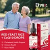 Elysx Gotas Líquido Arroz Rojo Con Levadura Y Coq10 2oz