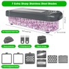 LHS Vegetable Chopper Multifunctional Food Chopper Onion Chopper Vegetable Slicer