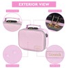 Gosstek PU Leather Smell Proof Bag with Combination Lock, Childproof