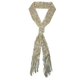 HI-party Small scarf with fashionable sequins for decoration