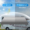 17' RV Awning Fabric Replacement, 19oz Heavy Duty Weatherproof Vinyl