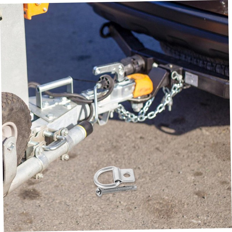 NOLITOY Stainless Steel Pull Trailer Cargo Hooks V-Shaped Tie Down