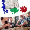 Exciting Strategy Card Game with Folding Board and Playing Chips